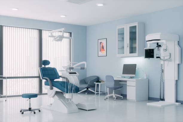 Dental treatment room at Smile Care Dental Clinic